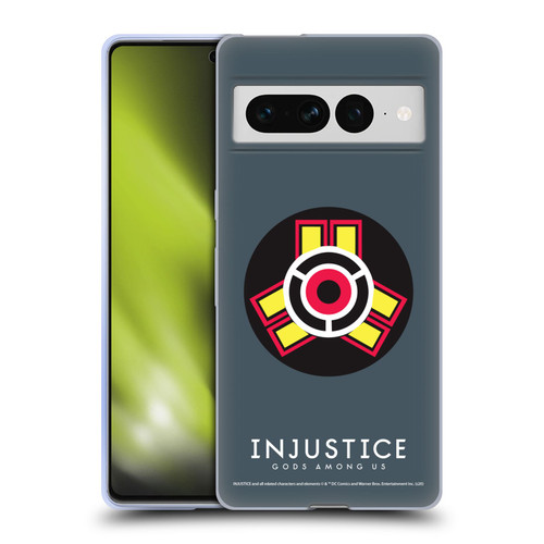 Injustice Gods Among Us Key Art Game Logo Soft Gel Case for Google Pixel 7 Pro