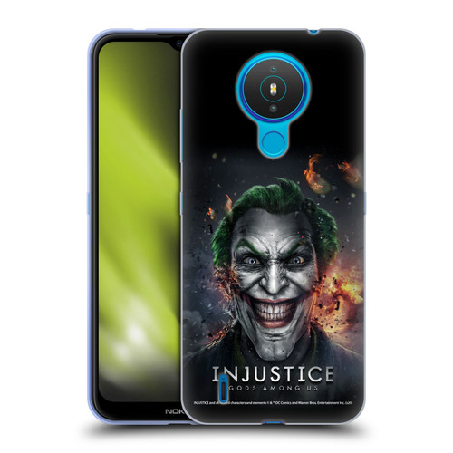 Injustice Gods Among Us Key Art Joker Soft Gel Case for Nokia 1.4