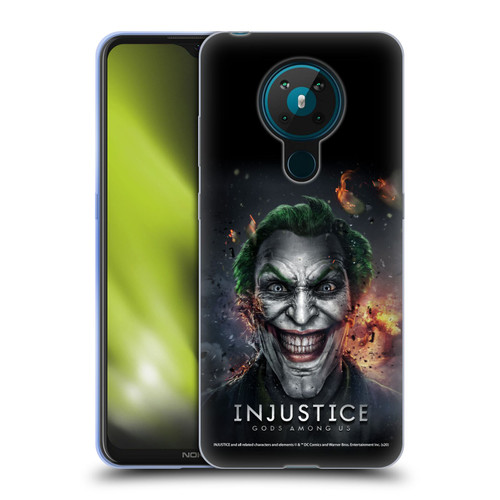 Injustice Gods Among Us Key Art Joker Soft Gel Case for Nokia 5.3