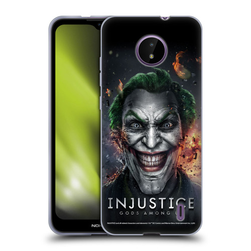 Injustice Gods Among Us Key Art Joker Soft Gel Case for Nokia C10 / C20