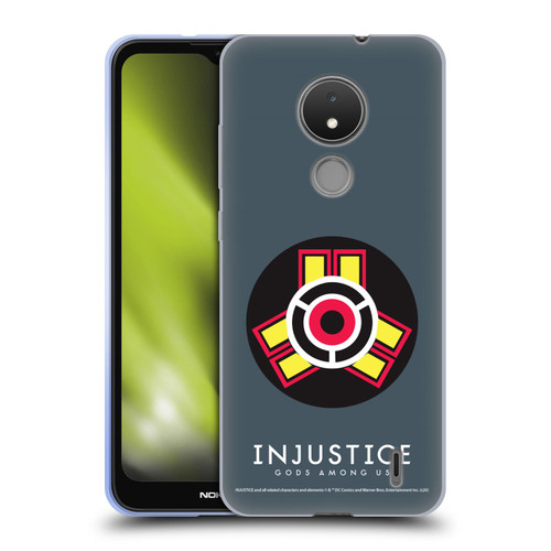 Injustice Gods Among Us Key Art Game Logo Soft Gel Case for Nokia C21