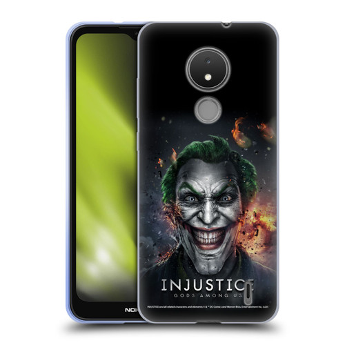 Injustice Gods Among Us Key Art Joker Soft Gel Case for Nokia C21