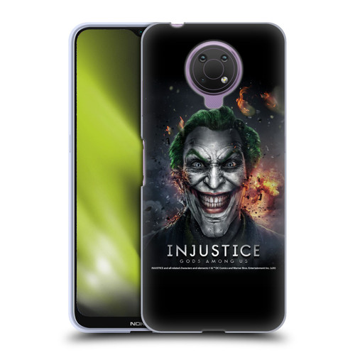 Injustice Gods Among Us Key Art Joker Soft Gel Case for Nokia G10