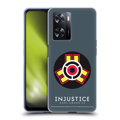 Injustice Gods Among Us Key Art Game Logo Soft Gel Case for OPPO A57s