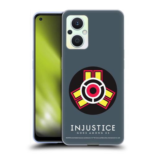 Injustice Gods Among Us Key Art Game Logo Soft Gel Case for OPPO Reno8 Lite