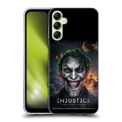 Injustice Gods Among Us Key Art Joker Soft Gel Case for Samsung Galaxy A14 5G