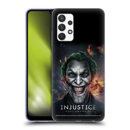 Injustice Gods Among Us Key Art Joker Soft Gel Case for Samsung Galaxy A32 (2021)