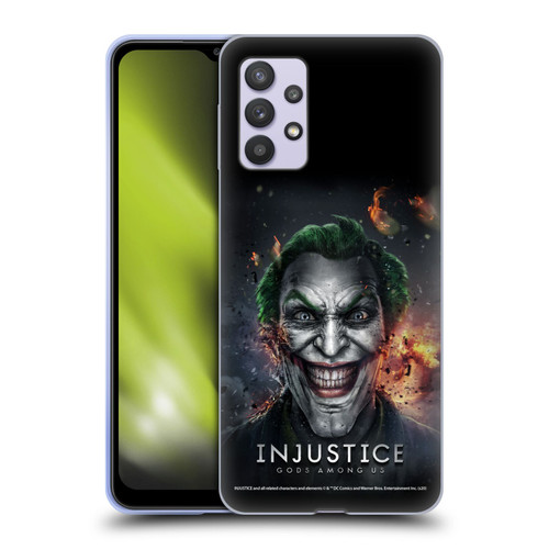 Injustice Gods Among Us Key Art Joker Soft Gel Case for Samsung Galaxy A32 5G / M32 5G (2021)