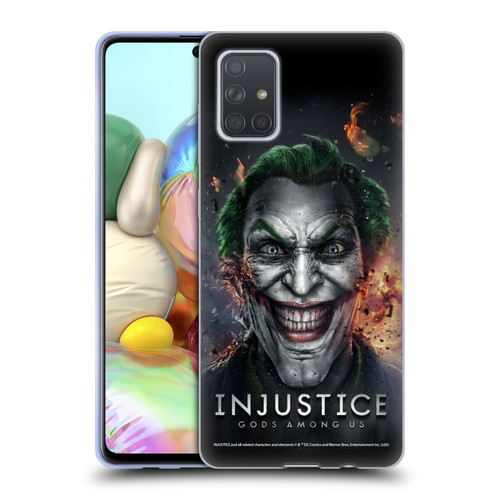 Injustice Gods Among Us Key Art Joker Soft Gel Case for Samsung Galaxy A71 (2019)