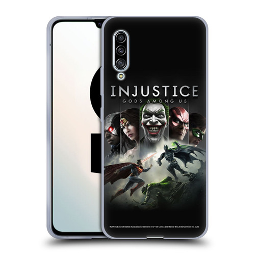 Injustice Gods Among Us Key Art Poster Soft Gel Case for Samsung Galaxy A90 5G (2019)