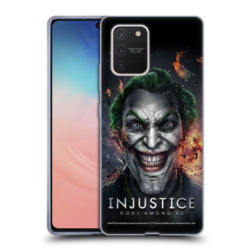 Injustice Gods Among Us Key Art Joker Soft Gel Case for Samsung Galaxy S10 Lite