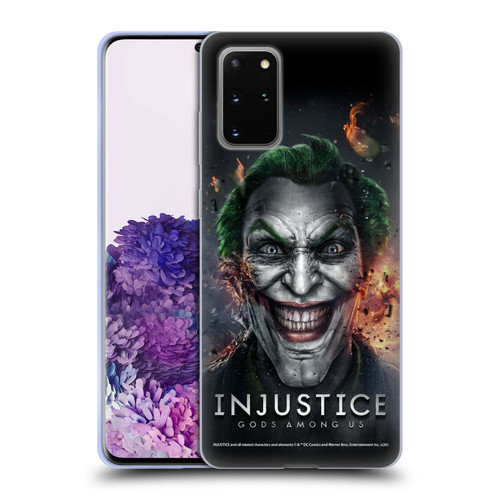Injustice Gods Among Us Key Art Joker Soft Gel Case for Samsung Galaxy S20+ / S20+ 5G