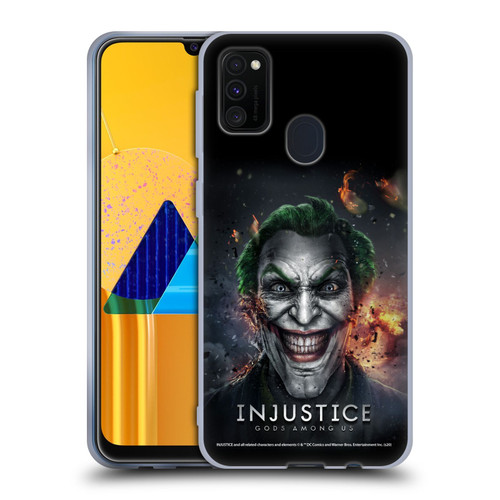 Injustice Gods Among Us Key Art Joker Soft Gel Case for Samsung Galaxy M30s (2019)/M21 (2020)