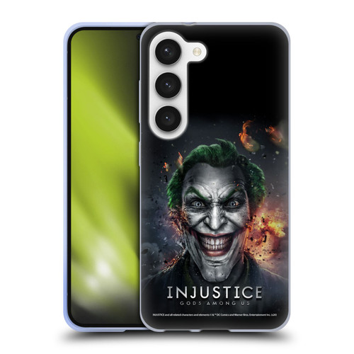 Injustice Gods Among Us Key Art Joker Soft Gel Case for Samsung Galaxy S23 5G