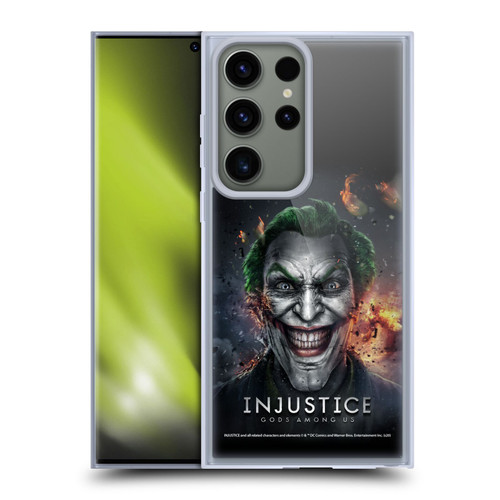 Injustice Gods Among Us Key Art Joker Soft Gel Case for Samsung Galaxy S23 Ultra 5G