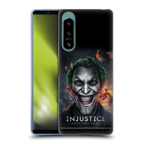 Injustice Gods Among Us Key Art Joker Soft Gel Case for Sony Xperia 5 IV