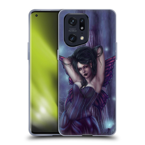 Tiffany "Tito" Toland-Scott Fairies Purple Gothic Soft Gel Case for OPPO Find X5 Pro