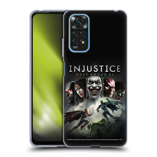 Injustice Gods Among Us Key Art Poster Soft Gel Case for Xiaomi Redmi Note 11 / Redmi Note 11S