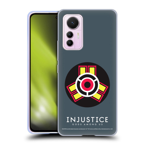 Injustice Gods Among Us Key Art Game Logo Soft Gel Case for Xiaomi 12 Lite
