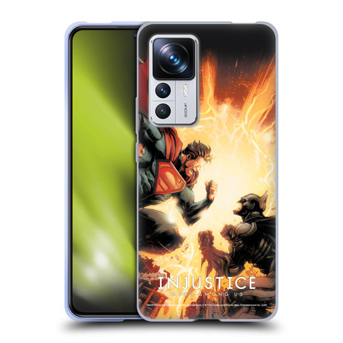 Injustice Gods Among Us Key Art Battle Soft Gel Case for Xiaomi 12T Pro