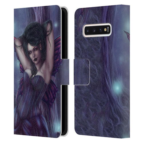 Tiffany "Tito" Toland-Scott Fairies Purple Gothic Leather Book Wallet Case Cover For Samsung Galaxy S10