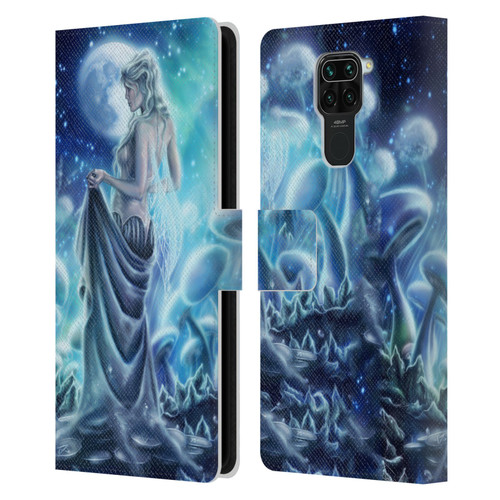 Tiffany "Tito" Toland-Scott Fairies Mushroom Leather Book Wallet Case Cover For Xiaomi Redmi Note 9 / Redmi 10X 4G