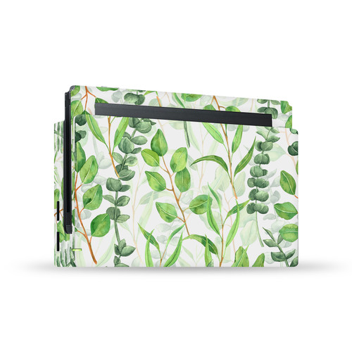 Katerina Kirilova Patterns Eucalyptus Mix Vinyl Sticker Skin Decal Cover for Nintendo Switch Console & Dock