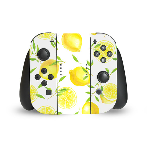 Katerina Kirilova Patterns Lemons Vinyl Sticker Skin Decal Cover for Nintendo Switch Joy Controller