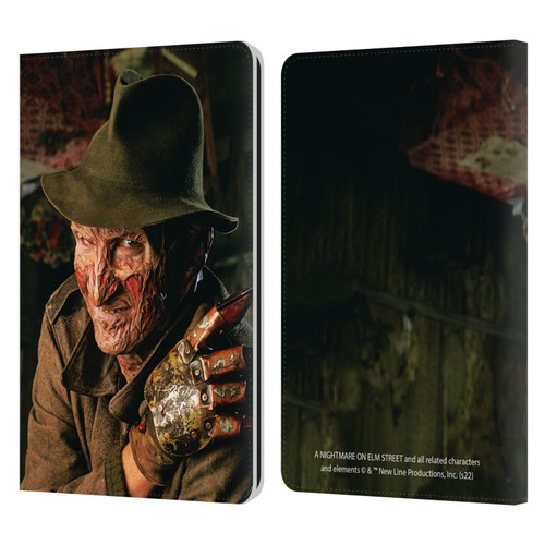 A Nightmare On Elm Street 4 The Dream Master Graphics Freddy Leather Book Wallet Case Cover For Amazon Kindle Paperwhite 1 / 2 / 3