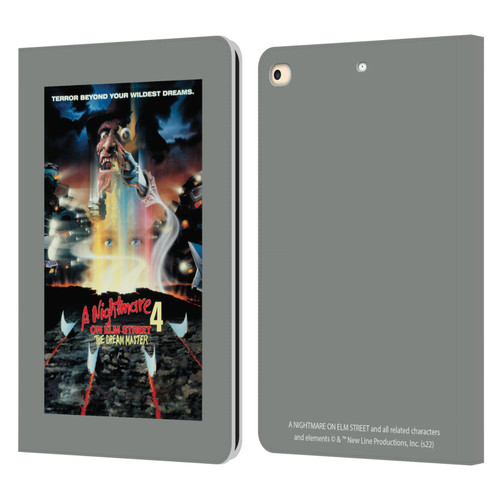 A Nightmare On Elm Street 4 The Dream Master Graphics Poster Leather Book Wallet Case Cover For Apple iPad 9.7 2017 / iPad 9.7 2018
