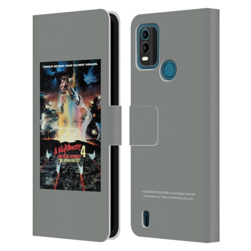 A Nightmare On Elm Street 4 The Dream Master Graphics Poster Leather Book Wallet Case Cover For Nokia G11 Plus