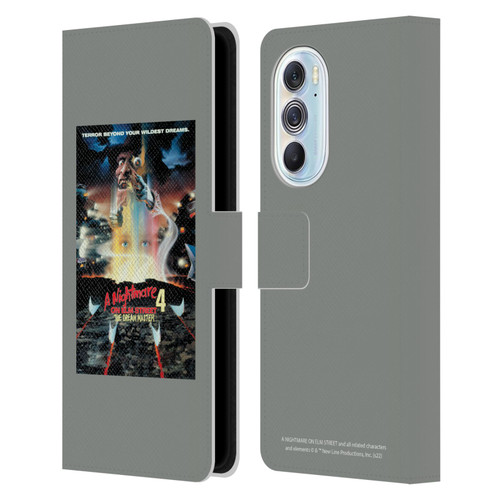 A Nightmare On Elm Street 4 The Dream Master Graphics Poster Leather Book Wallet Case Cover For Motorola Edge X30