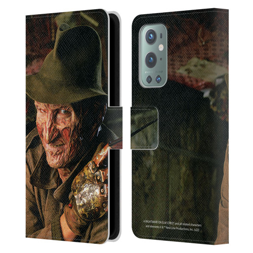A Nightmare On Elm Street 4 The Dream Master Graphics Freddy Leather Book Wallet Case Cover For OnePlus 9