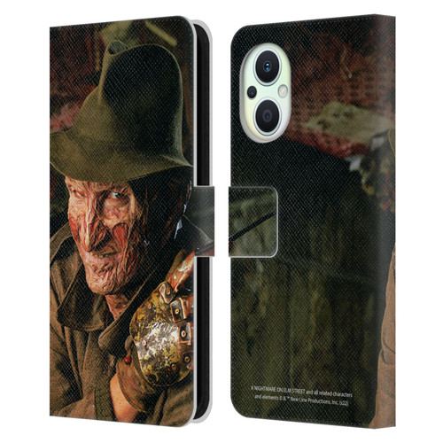 A Nightmare On Elm Street 4 The Dream Master Graphics Freddy Leather Book Wallet Case Cover For OPPO Reno8 Lite