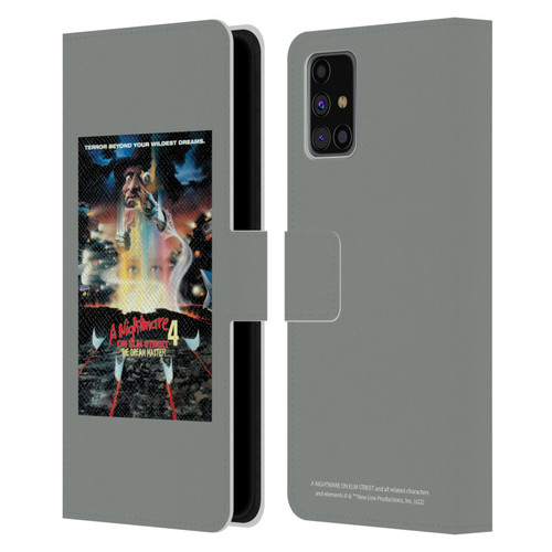 A Nightmare On Elm Street 4 The Dream Master Graphics Poster Leather Book Wallet Case Cover For Samsung Galaxy M31s (2020)