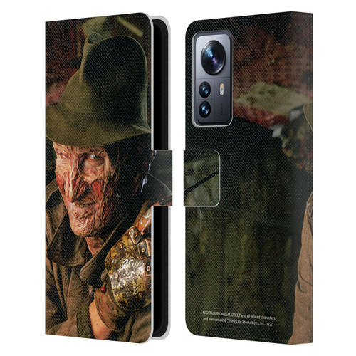 A Nightmare On Elm Street 4 The Dream Master Graphics Freddy Leather Book Wallet Case Cover For Xiaomi 12 Pro