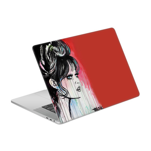 LouiJoverArt Red Ink God Created Woman Vinyl Sticker Skin Decal Cover for Apple MacBook Pro 15.4" A1707/A1990