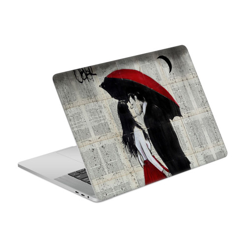 LouiJoverArt Red Ink A New Kiss Vinyl Sticker Skin Decal Cover for Apple MacBook Pro 15.4" A1707/A1990