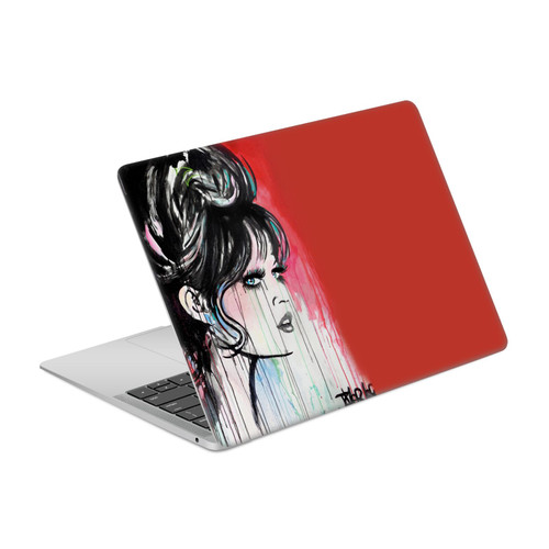 LouiJoverArt Red Ink God Created Woman Vinyl Sticker Skin Decal Cover for Apple MacBook Air 13.3" A1932/A2179