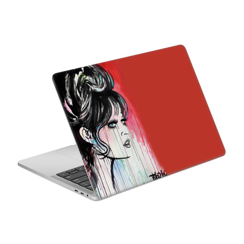 LouiJoverArt Red Ink God Created Woman Vinyl Sticker Skin Decal Cover for Apple MacBook Pro 13" A2338