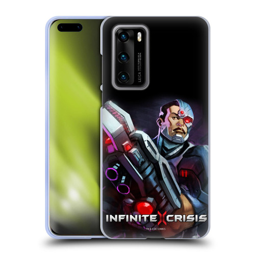 Infinite Crisis Characters Cyborg Soft Gel Case for Huawei P40 5G
