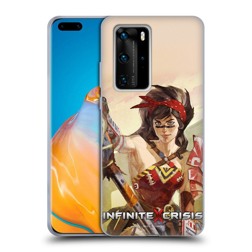 Infinite Crisis Characters Atomic Wonder Woman Soft Gel Case for Huawei P40 Pro / P40 Pro Plus 5G