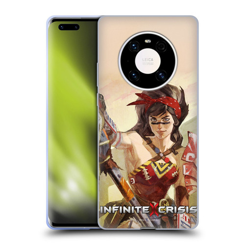 Infinite Crisis Characters Atomic Wonder Woman Soft Gel Case for Huawei Mate 40 Pro 5G