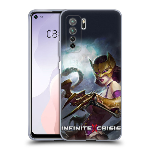 Infinite Crisis Characters Catwoman Soft Gel Case for Huawei Nova 7 SE/P40 Lite 5G