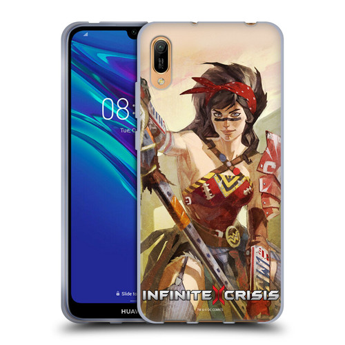 Infinite Crisis Characters Atomic Wonder Woman Soft Gel Case for Huawei Y6 Pro (2019)
