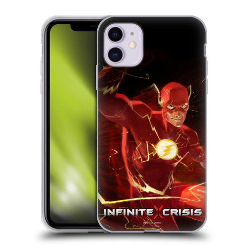 Infinite Crisis Characters Flash Soft Gel Case for Apple iPhone 11