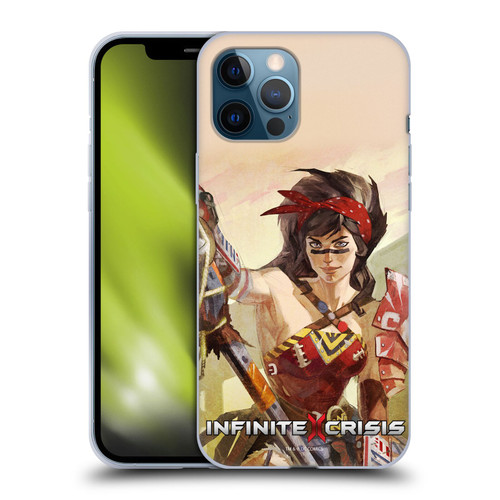 Infinite Crisis Characters Atomic Wonder Woman Soft Gel Case for Apple iPhone 12 Pro Max