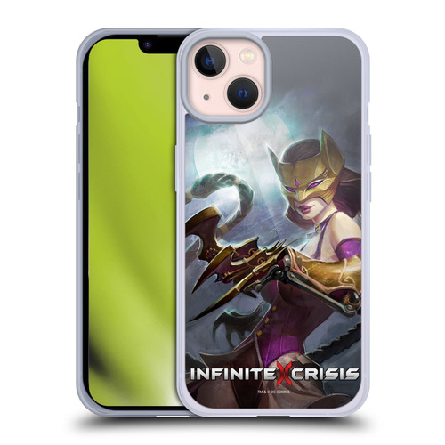 Infinite Crisis Characters Catwoman Soft Gel Case for Apple iPhone 13