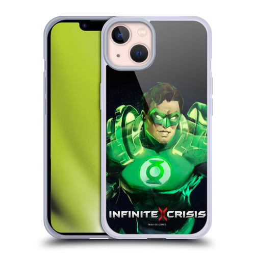 Infinite Crisis Characters Green Lantern Soft Gel Case for Apple iPhone 13