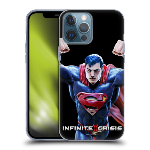 Infinite Crisis Characters Superman Soft Gel Case for Apple iPhone 13 Pro Max